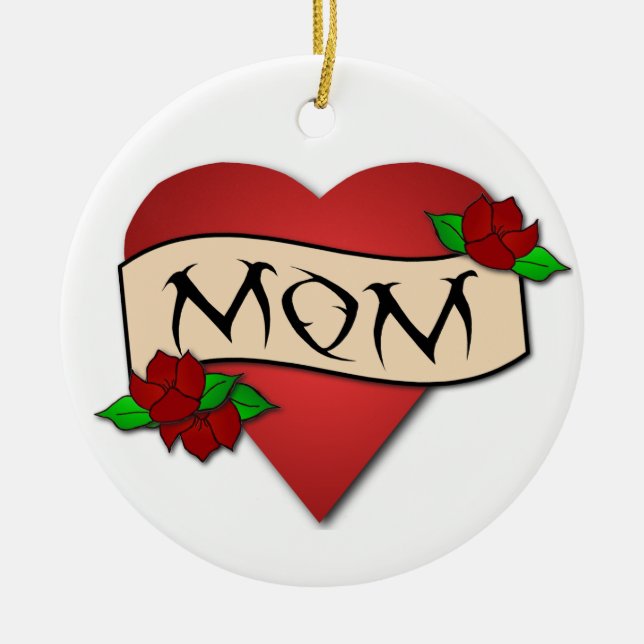 Mom Ornament (Front)