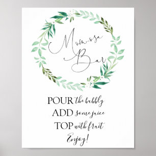 Mom-osa Bar Sign