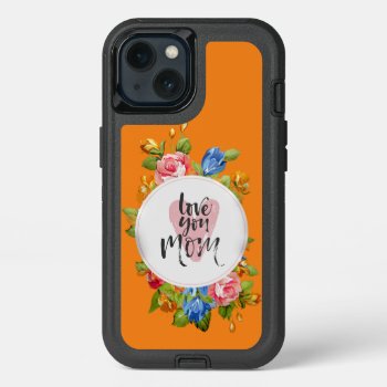 Mom Otterbox Apple Iphone 13 Case  Defender Series by MushiStore at Zazzle