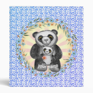Mom Panda Bear Love binder
