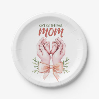 Mom Paper Plates