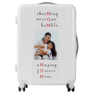 Mom Personalized Luggage