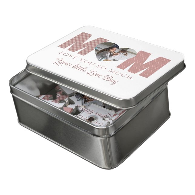 Mom Photo Acrylic Puzzle (Lid Open)