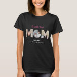 Mom Photo Collage Cutout Mother's Day Birthday T-Shirt<br><div class="desc">Celebrate the special moments with your mother with this Mom Photo Collage design. This customizable design is perfect for creating a personalized and heartfelt gift for Mother's Day and Birthday celebration. Craft a beautiful collage with the word MOM, featuring cherished moments, creating a visual journey of the precious memories you've...</div>