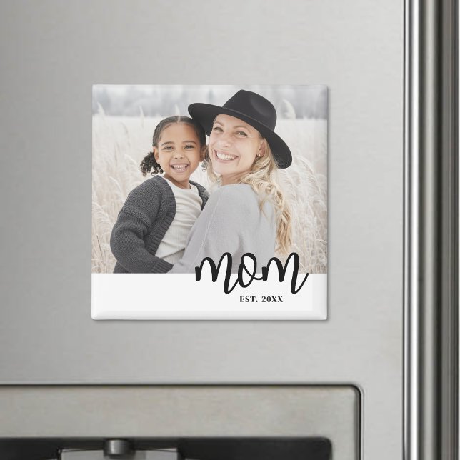 Mom Photo Gift Magnet (Mom Established Photo Gift magnet)