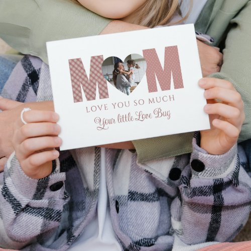 Mom Photo Greeting Card