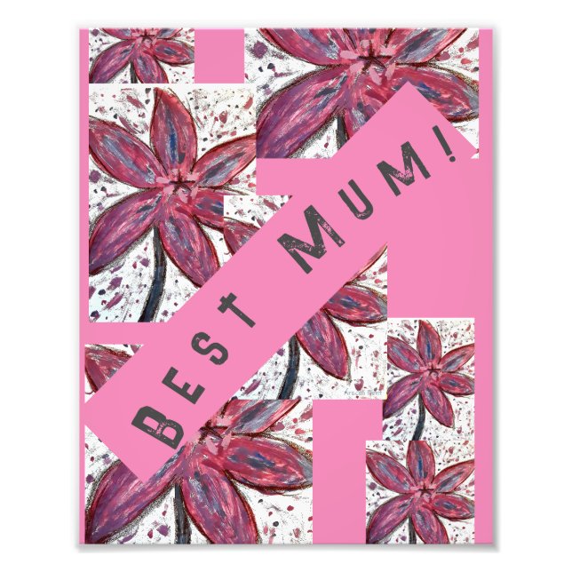 Mom! Photo Print (Front)