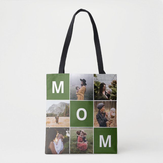 Mom Photo Tote Bag for Mother's Day (Front)