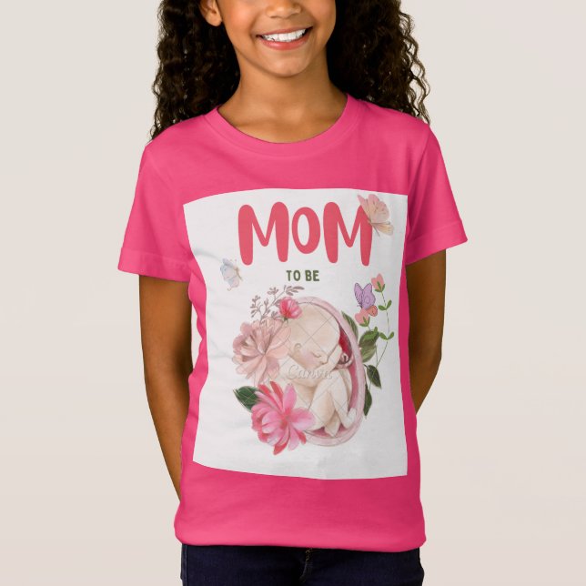 MOM PICTURE DESIGN T-SHIRT (Front)