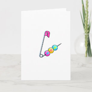 Mom (Pin) Holiday Card