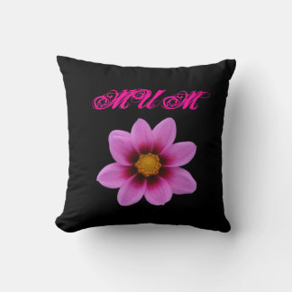 Mom Pink Floral Cushion