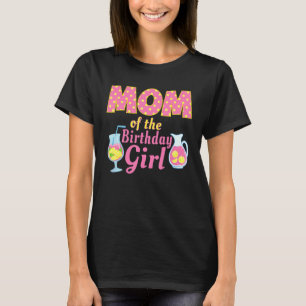 Mom Pink Lemonade First Birthday Family Outfit Lem T-Shirt