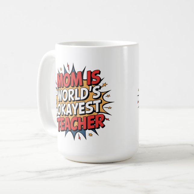 Mom Power Coffee Mug (Front Left)