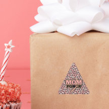 Mom Power Pink Leopard Print