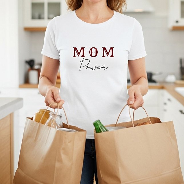 Mom Power T-Shirt (Creator Uploaded)