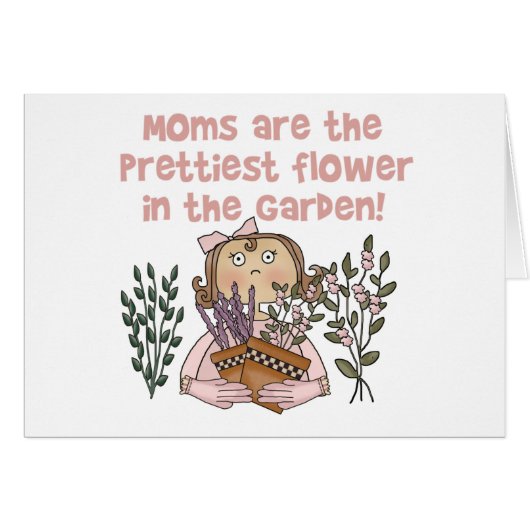 Mom Prettiest Flower in the Garden (Front Horizontal)