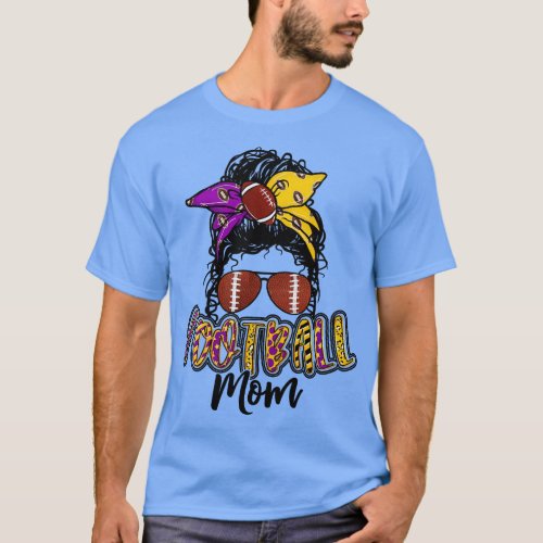 Mom Purple And Gold T_Shirt