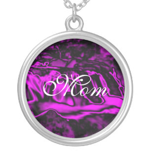 Mom, Purple Waterfall Vibrations necklace