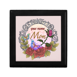 Mom Rose Rosebud  Gift Box