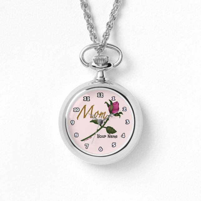Mom Rose Rosebud  Watch (Front)