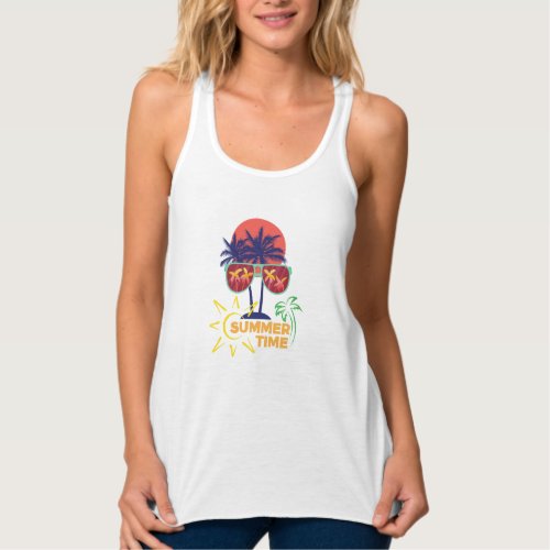 Moms day run out thats summer time  tank top