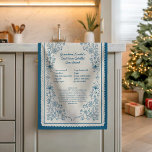 Mom’s Family Recipe Keepsake Kitchen Towel<br><div class="desc">A meaningful way for mom to pass down a favorite family recipe,  this personalized kitchen towel can be customized with your recipe and color palette to match any kitchen style. A heartfelt Christmas gift from mom to adult daughters that turns a treasured recipe into a lasting keepsake.</div>