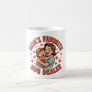 Mom’s Favorite Hug Dealer Mug – Heartwarming Gift