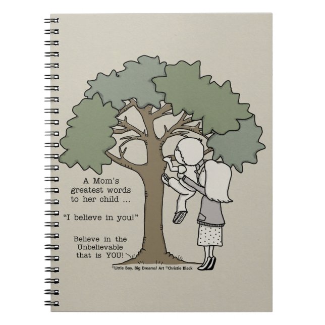 Mom’s Greatest Words Notebook (Front)