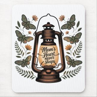 Mom’s Heart Never Sleeps Mouse Pad