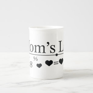 Mom’s Love Formula 02 Bone China Mug