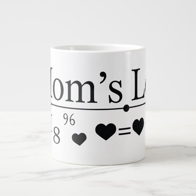 Mom’s Love Formula 02 Giant Coffee Mug (Front)