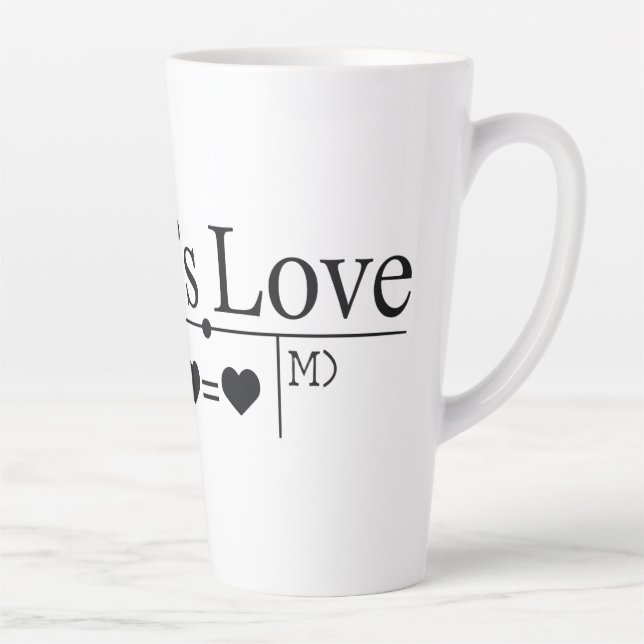 Mom’s Love Formula 02 Latte Mug (Right)