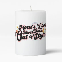 Mom’s Love Never Goes Out of Style Cute Retro Kawa