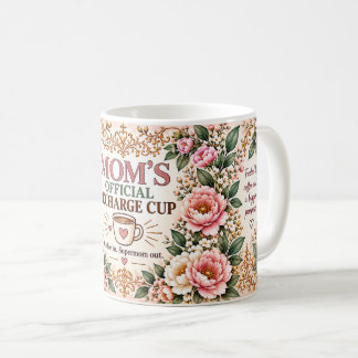 Mom’s Official Recharge Cup | Floral Mother’s Coff
