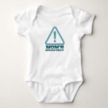 Mom’s Rules Only – Sassy New Mom Baby Apparel