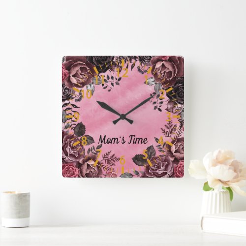 Moms Time Wall Clock