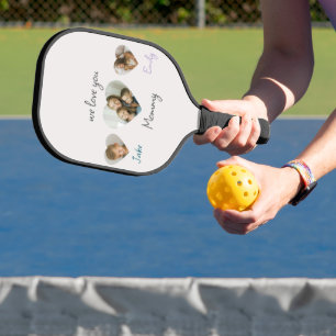 Mom’s Winning Paddle – Personalized Heart Photos