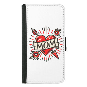 MOM SAMSUNG GALAXY S5 WALLET CASE