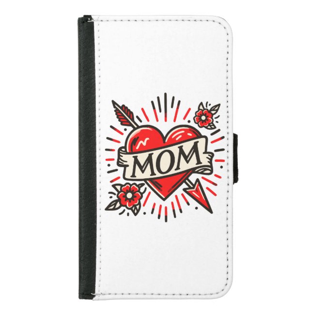 MOM SAMSUNG GALAXY WALLET CASE (Front)