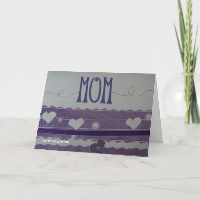 Mom - Scrapbook Card (Front)