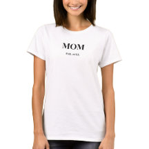 MOM Script est. 20XX Black Bold Text White