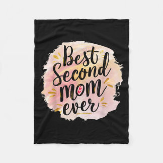 Mom second mom ever mother's day  fleece blanket