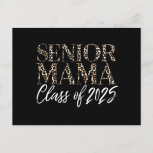 Mom Senior 2025 Proud Mom Of A Class Of 2025 Postcard