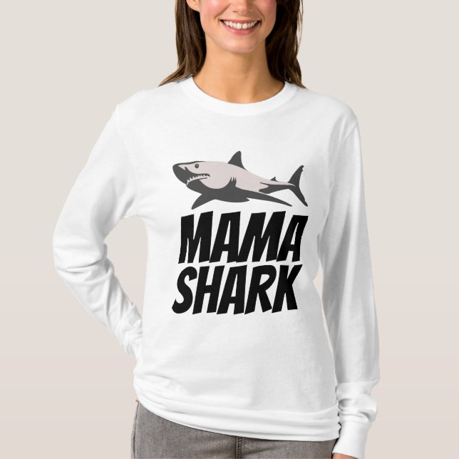 MOM SHARK T-Shirts (Front)