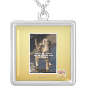 Mom! Silver Plated Necklace