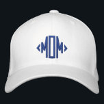 Mom Simple Modern Typography Custom Embroidered Baseball Cap<br><div class="desc">Mom Simple Modern Typography Custom Embroidered Baseball Cap features the simple modern embroidered text "Mom". Perfect as a gift for mom for Mother's Day,  Christmas,  birthday and more. Created by Evco Studio www.zazzle.com/store/evcostudio</div>