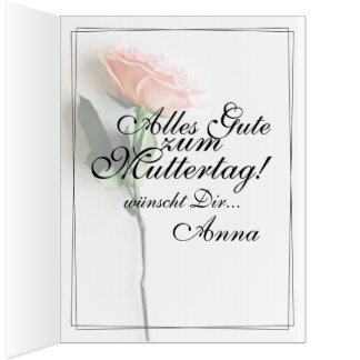 Mom – Simply Irreplaceable | Classic Card - Rose