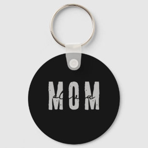 Mom Since 20xx Modern Simple Preppy T Shirt Keychain