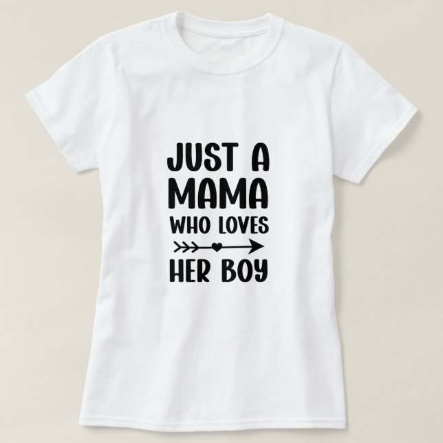 Mom son matching outfit Mothers Day Gift T-Shirt (Design Front)