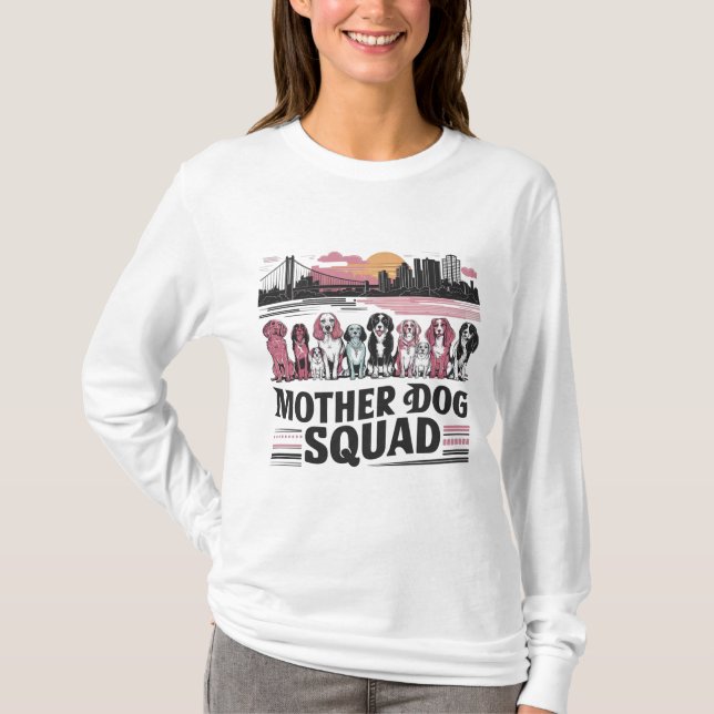 Mom Squad - Mother's Day  T-Shirt (Front)